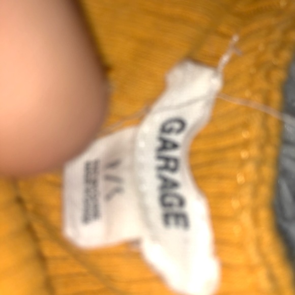 Garage yellow tube top - Picture 2 of 2